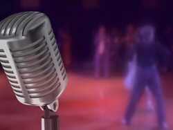 microphone and ROCK-N-ROLL Stock Footage