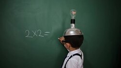 Little Scientist Stock Footage