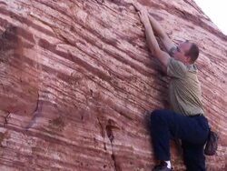 Rock Climber Stock Footage