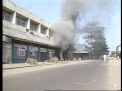 Zaire-Fighting between government and rebel troops News Clip