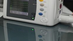 ECG Monitor Stock Footage