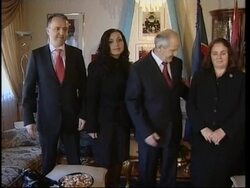 President Sejdiu meeting with Rugova family News Clip