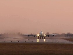 aircraft takeoff Stock Footage
