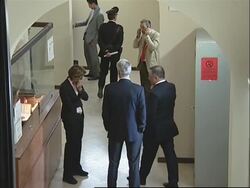 Second day of pre-trial hearing for suspects in murder of British student News Clip