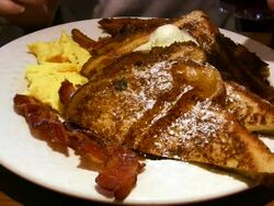 HD 1080i French Toast Breakfast Stock Footage
