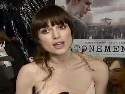 'Atonement' Film Premiere Stock Footage