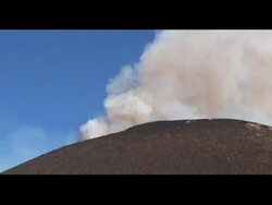 Mt Etna eruptions, 25-27 October 99, Sicily, Italy. Stock Footage
