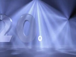 New Year 2008 Stock Footage