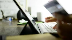 Online shopping Stock Footage