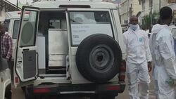 CLEAN : Families identify bodies mourn loss at Sierra Leone mortuary News Clip