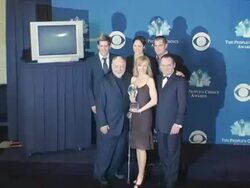 2005 People's Choice Awards Photo Room Stock Footage