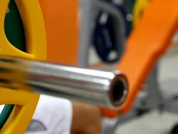 Body builder - Bench Press Stock Footage