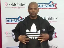 Darryl McDaniels at the T-Mobile Magenta Carpet At The 2011 NBA All-Star Game at Los Angeles CA. (Footage by WireImage Video/GettyImages) Stock Footage