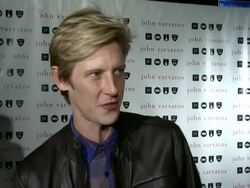 INTERVIEW: Gabriel Mann on being a part of the night at John Varvatos Celebrates 10 Years In West Hollywood Stock Footage