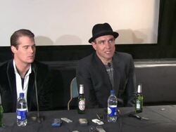 Celebrity Big Brother Winner's Press Conference Stock Footage