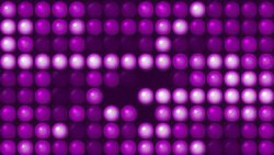 Purple Led Screen Stock Footage