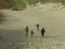 Happy Family on the beach Stock Footage