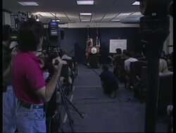 USA: PRESIDENT CLINTON LOOKS AHEAD TO 4 MORE YEARS IN THE WHITE HOUSE News Clip