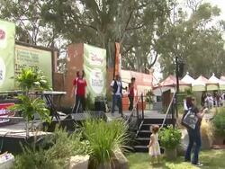 ATMOSPHERE at the Elizabeth Glaser Pediatric AIDS Foundation's 22nd Annual 'A Time For Heroes' Celebrity Carnival at Los Angeles CA. (Footage by WireImage Video/Getty Images Entertainment Video) Stock Footage