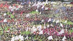 CLEAN : S.Korean workers rally against government labour reforms News Clip