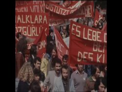SYND 29 8 79 PRO KURDISH DEMONSTRATIONS IN FRANKFURT AND PARIS News Clip