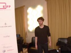 59th Berlin Film Festival: Shooting Stars Event Stock Footage