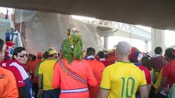 CLEAN : World Cup: Netherlands fans celebrate 2-0 win over Chile News Clip