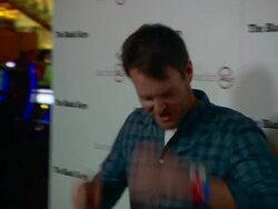 Will Forte at the AG Adriano Goldschmied Celebrate Launch Of 'backstAGe' With Performance By The Black Keys at Las Vegas NV. (Footage by WireImage Video/GettyImages) Stock Footage