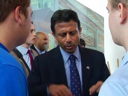 Louisiana Governor Bobby Jindal (R)... Stock Footage