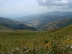 WS View of landscapes of mountain / Armenia Stock Footage