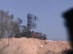 Journalists taken around Tripoli Suburb of Tajura News Clip