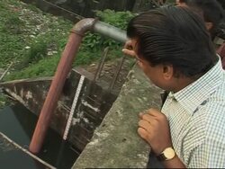 Efforts to pump out water from capital, AP pix News Clip