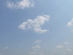 HD Moving cloud timelapse Stock Footage