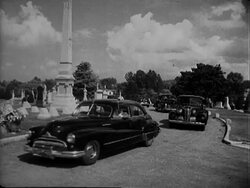 Funeral of Colonel Matt Winn Stock Footage