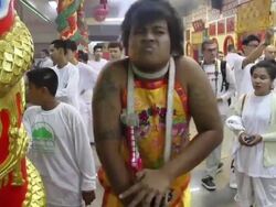 Phuket Vegetarian Festival Stock Footage