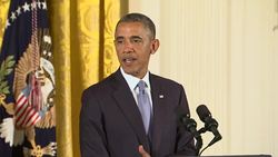 President Barack Obama held a signing ceremony for an executive order that will prohibit employment discrimination against those workers by the federal government and its contracting agencies. (July 21) News Clip