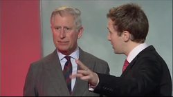Charles and Camilla try their hand at doing TV weather reports Instructional Video