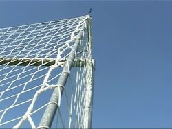 Soccer scoring Stock Footage