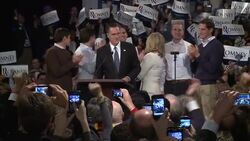 CLEAN: Stock shots of Republican frontrunner Mitt Romney News Clip