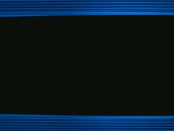 Blue curtains (portrait format) opening and closing (alpha channel) Stock Footage