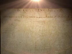 Declaration of Independence Stock Footage