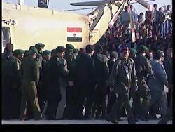 West Bank - Arrival Yasser Arafat In Bethlehem News Clip