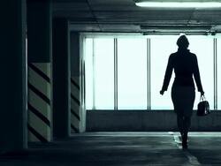 HD: Robbery At The Parking Lot Stock Footage