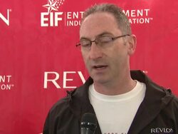 INTERVIEW: Alan Ennis,President and CEO of Revlon explains how this cause fits in with Revlon's heritageÃ‰ Stock Footage