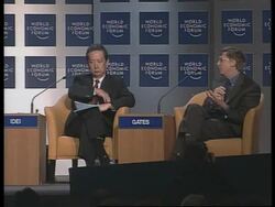 SWITZERLAND: DAVOS: BILL GATES SPEECH News Clip