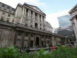 The Bank Of England Has Upgraded Its Growth Forecast For The UK Economy Stock Footage