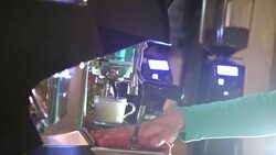 Coffee machine Stock Footage