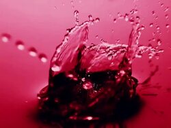 ECU SLO MO Water falling into water / Vieux Pont, Normandy, France Stock Footage