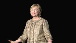 The former Secretary of State Hillary Clinton provided an optimistic outlook for the nation's economic future, drawing on inspiration from the 1990's political climate. (May 16) News Clip