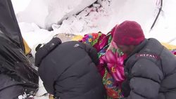 CLEAN : Mount Everest base camp after avalanche News Clip
